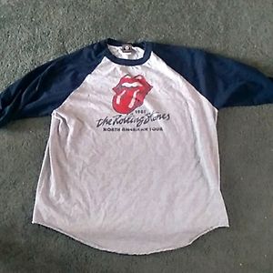 Rolling stone 3/4 sleeve shirt size xl
